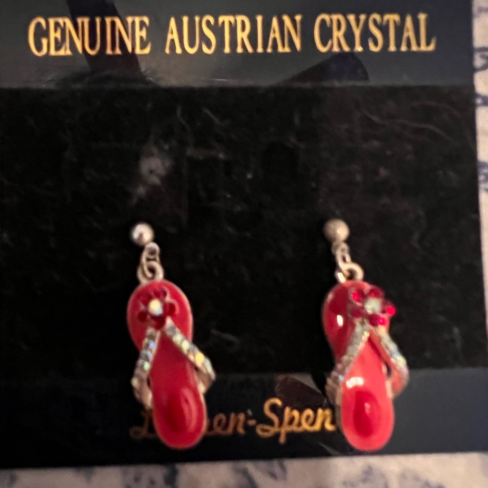 Sandal earrings